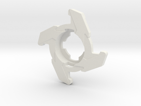 Bey Dragoon MS Attack Ring Plastic in White Natural Versatile Plastic