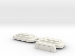 RCN310 Door handles  for Pro-line Cliffhanger in White Natural Versatile Plastic