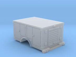 Pickup Truck Rescue Bed 1-64 Scale in Tan Fine Detail Plastic