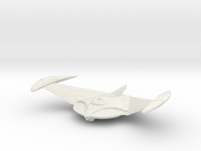 Romulan Bird-of-Prey II in White Natural Versatile Plastic