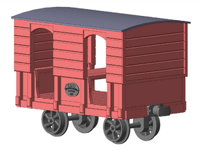 009 FR Quarrymen's Carriage Type 1b in Smooth Fine Detail Plastic