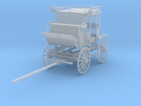 Cobb & Co Coach #3 [Full] 1:48 scale in Smooth Fine Detail Plastic