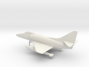 Douglas A-4E Skyhawk in White Natural Versatile Plastic: 1:160 - N