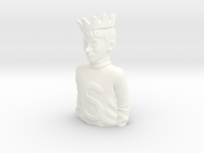 Archie -Jughead  1/2 in White Processed Versatile Plastic