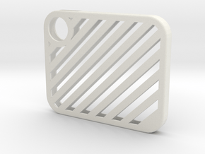 Flash Cover Slatted in White Natural Versatile Plastic