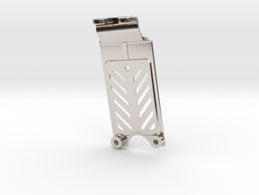 KR Ahsoka - Master Chassis - S-Part4 in Rhodium Plated Brass