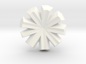 Flowermetry in White Smooth Versatile Plastic