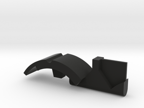 Warthog  Throttle part center geometric in Black Smooth Versatile Plastic