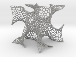 Cubic Gyroid (Voronoi) in Aluminum