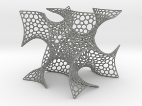 Cubic Gyroid (Voronoi) in Gray PA12