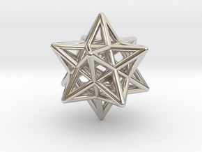 Small Stellated Dodecahedron Pendant in Platinum
