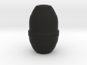 Replica Kit Mk1 Illuminated Flash Grenade in Black Smooth Versatile Plastic