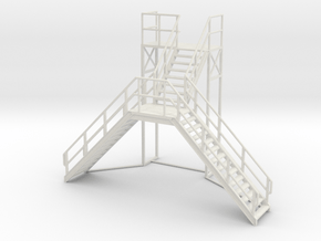 HO Stairs Special ssgturner in White Natural Versatile Plastic
