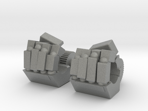 TF Combiner Wars Replacement hands for Prowl in Gray PA12