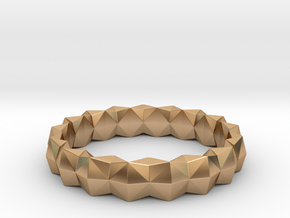 Brilliant Ring_R01 in Polished Bronze: 5 / 49