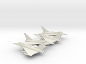 Eurofighter EF-2000 Typhoon in White Natural Versatile Plastic: 1:350