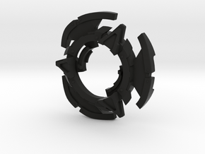 Dranzer GT attack ring in Black Premium Versatile Plastic