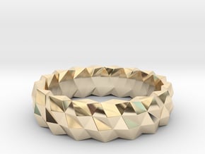 Brilliant Ring_R08 in 14K Yellow Gold: 5 / 49