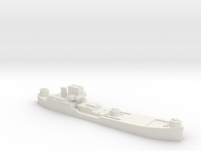 German Sperrbrecher 145 basic hull etc 1:600 WW2 in White Natural Versatile Plastic