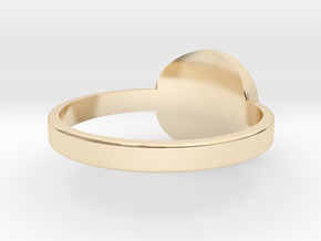 SEAS Minimalist Style Ring in 14K Yellow Gold: 11 / 64