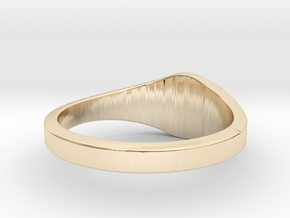 SEAS Signet Small Ring in 14K Yellow Gold: 4.5 / 47.75