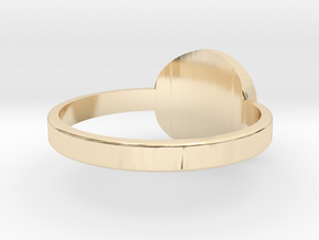 SEAS Minimalist Style Ring in 14K Yellow Gold: 3.5 / 45.25