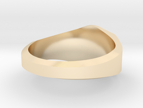 CC Signet Ring in 14K Yellow Gold: 3.5 / 45.25