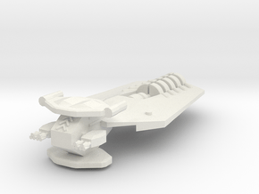 3 Spinal Mount Cruiser in White Natural Versatile Plastic