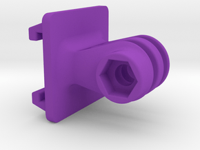Trek Integrated Seatpost Adapters for GoPro Type in Purple Processed Versatile Plastic: Large
