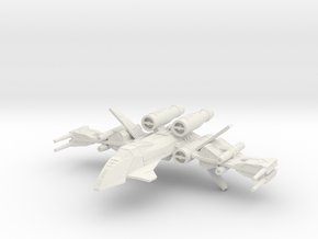 Clarion Republic Strike Fighter (1/270) in White Natural Versatile Plastic