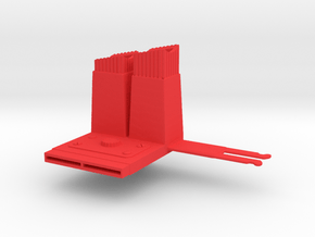 Lost in Space Mattel Roto-Jet Shrieker 1:1 Repro in Red Processed Versatile Plastic