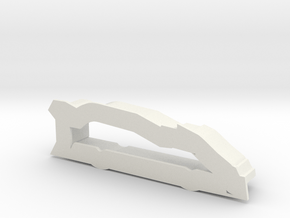 Late Model Cookie Cutter in White Natural Versatile Plastic: Small