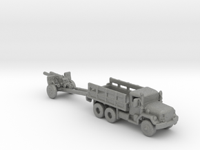 M35a2/105 mm Howitzer M102 1:160 scale in Gray PA12