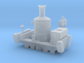 3mm Scale Head Wrightson Coffee Pot Shunter in Smooth Fine Detail Plastic