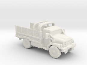 G506 truck white plastic 1:160 scale in White Natural Versatile Plastic