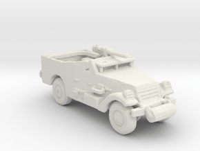 ARVN M3 Scout Car white plastic 1:160 scale in White Natural Versatile Plastic