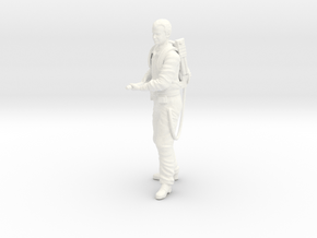 Ghostbusters - Peter 1.18 in White Processed Versatile Plastic