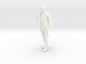 Ghostbusters - Egon 1.18 in White Processed Versatile Plastic