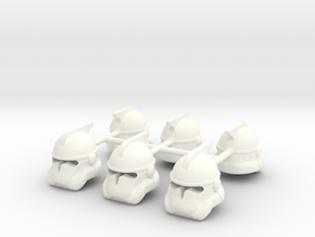 CAC inspired ARC Trooper 6-pack in White Premium Versatile Plastic