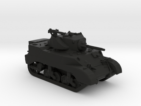 ARVN M5 Stuart Light tank 1:160 scale in Black Smooth PA12