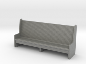 Vintage Wooden Bench 1/48 in Gray PA12