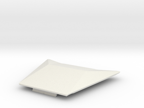 Sledgehammer Ultra4 Hood Panel in White Natural Versatile Plastic