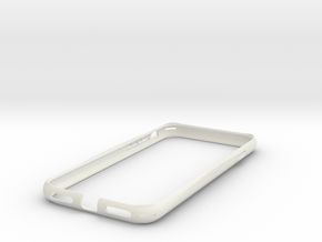 Bumper for iPhone6/7/8/SE(2nd,3rd) in White Natural Versatile Plastic