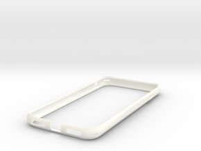 Bumper for iPhone6/7/8/SE(2nd,3rd) in White Premium Versatile Plastic