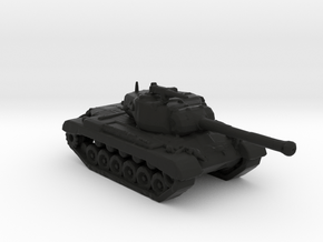 ARVN M46 Patton medium tank 1:160 scale in Black Smooth PA12