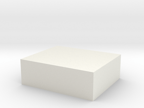 BlipBoundingBox in White Natural Versatile Plastic