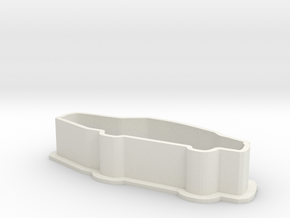 Street Stock 3/4 Cookie Cutter in White Natural Versatile Plastic: Small