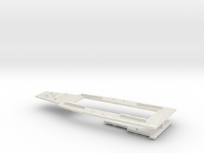 1/700 Carrier Frunze (Poltava) Upper Deck in White Natural Versatile Plastic
