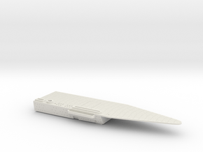 1/700 Carrier Frunze (Poltava) Flight Deck Front in White Natural Versatile Plastic