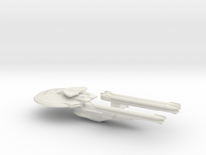 U.S.S. Ernest E. Evans NX-81308 in White Natural Versatile Plastic